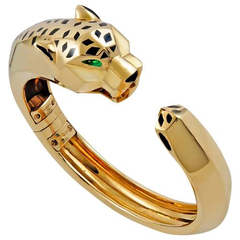 cartier jaguar bracelet|cartier panther bracelet vintage.